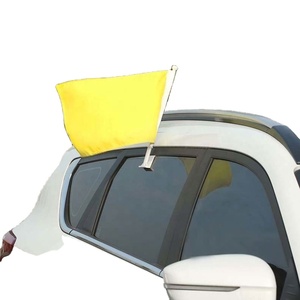 Bandera Tejida Sublimada al por Mayor, Diseño Personalizado, Impresión a Todo Color, 100% Poliéster, Bandera Personalizada para Ventana de Auto - Product Image 6