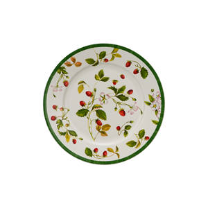 Assiettes à dessert vintage de jardin français biodégradables, nouvelle vaisselle en porcelaine en os, ensembles de céramique pour le dîner - Product Image 4