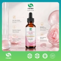 Complément Liquide de Collagène OEM ODM Marque Privée Types I, II, III, V, X, Biotine, Kératine, Acide Hyaluronique pour la Beauté des Cheveux, de la Peau et des Ongles
