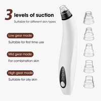Appareil de beauté électrique pour nettoyer les pores et éliminer les points noirs, avec aspiration sous vide, application WIFI, caméra HD