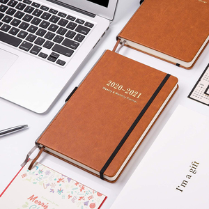 Agenda en cuir pour l'école primaire, agenda <span class=keywords><strong>2021</strong></span> personnalisé, organisateur de notebook, impression sur mesure, calendrier hebdomadaire - Product Image 3