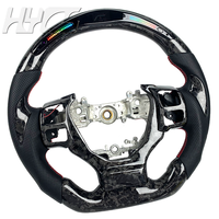 Volant personnalisé en cuir et fibre de carbone pour l'intérieur de voiture Lexus IS350 GS350 GS300 IS250 IS RX NX LS UX LC GS GX LX LC