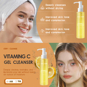 Gel Limpiador Facial con Vitamina C de Marca Blanca, Blanqueador y Antioxidante - Product Image 5