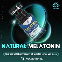 Tabletas de Melatonina de 10 mg Estándar de Exportación, Twilight Balance, Apoyo para la Integridad Sistemática en Adultos Conscientes de la Salud, OEM ODM