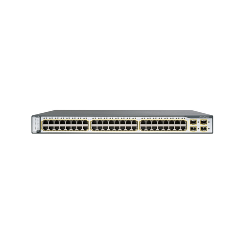 3750X 48 Ports Gigabit Ethernet managed network Switch WS-C3750X-48P-L