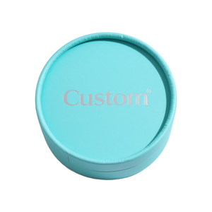 Taille personnalisée 4 7 8 10 oz Tube en papier kraft blanc recyclé pour pot à bougie Emballage en carton Boîte en papier noir pour boîtes cylindriques - Product Image 3