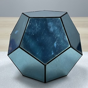 ไฟกลางคืน LED รูปทรงเรขาคณิตสุดสร้างสรรค์ ตกแต่งบ้านช่วงคริสต์มาส ของขวัญวันเกิด แสงไฟศิลปะกระจกโดเดคาเฮดรอนอินฟินิตี้ - Product Image 6