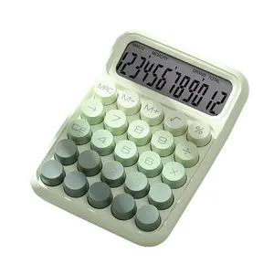 Kleurrijke Berekenen Elektronische Desktop Schattige Nieuwe Kleurrijke Rekenmachine Kantoor Lcd Calculator Calculator Met Mode Mechanisch