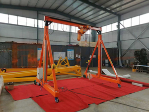 Grue à <span class=keywords><strong>portique</strong></span> mobile en acier robuste, conforme à la norme OSHA, pour les normes industrielles américaines - Product Image 4