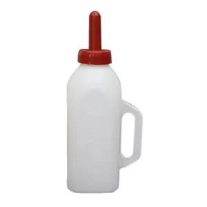 Animal Plastic Calf Lamb Rubber Nipple Milk Bottle Feeding Calves 2L Calf Milk Bottle