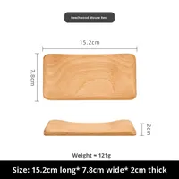 Repose-poignets pour clavier mécanique en bois massif de noyer noir Puselife, support pour le poignet, rehausseur, Chine