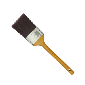 High-grade Synthetic Bristle Oval Cutter Paint <strong>Brush</strong> Wood Handle Angled <strong>Sash</strong> Cutter Wall Paint <strong>Brush</strong> - Product Image 4