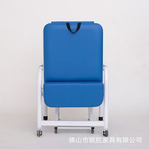 Fauteuil inclinable Ssyou 590x730x950 mm, double fonction, utilisation hospitalière, chaise pliante de repos - Product Image 3