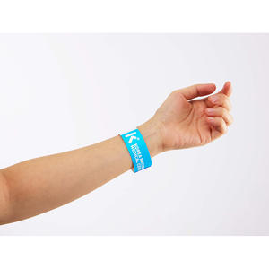 Pulseras para eventos [AnyWristband] para control de multitudes, pulseras TYVEK a todo color, tipo conectado de 25 mm (1 pulgada) - Product Image 1