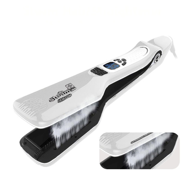 Hot Sale Flat Iron Hair-steam Irons Hair Device Private Label Hair Lisseur Steam Straightener