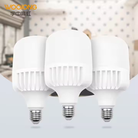 WOOJONG 100lm/W Intérieur LED T Ampoule E26/E27/E40 Maison Intérieur Source Lumineuse Moulé Sous Pression Aluminium 85-265V LED Éclairage