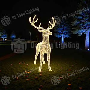 Lumière décorative extérieure en forme de cerf, étanche IP65, pour intérieur/extérieur, festivals, parcs, paysages, forme de faune naturelle, durable, écologique - Product Image 6