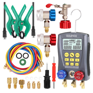 Kit de Teste de Manômetro Digital de Pressão, Medidor de Pressão de Vácuo e Temperatura - Product Image 1