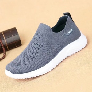 Zapatillas Deportivas Transpirables <span class=keywords><strong>de</strong></span> Malla para <span class=keywords><strong>Hombre</strong></span>, Estilo Slip-On, Color Negro, para Primavera, Verano y Otoño, Suministro <span class=keywords><strong>de</strong></span> Fábrica - Product Image 2