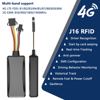 Dispositivo de Rastreo GPS para Vehículos con Identificación del Conductor, Corte de Combustible, Anti-interferencias, Solución de Gestión de Flotas