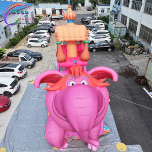 Phim hoạt hình khổng lồ voi <span class=keywords><strong>Inflatable</strong></span> cho xiếc hiệu suất cho sự kiện cảnh quảng cáo inflatables - Product Image 4