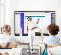 Vente en gros - Tableau blanc interactif intelligent à écran tactile LCD multi-tailles pour l'apprentissage des étudiants