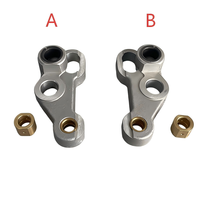 Support de fixation en aluminium et jeu de bagues en bronze pour Mitsubishi D3000/Diamond 3000, support d'axe de pince oscillante et roulement sans huile