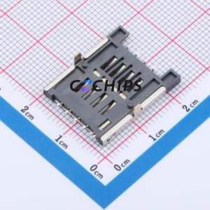 C7054-01 SIM Card Connector SMD Connector ( Connector Type: Card Holder )( Operating Temperature: -40℃~+85℃ ) - Product Image 2