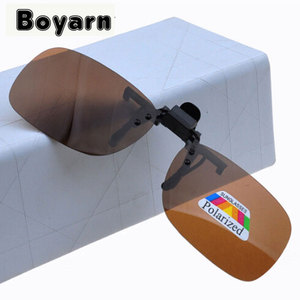 BOYARN-<span class=keywords><strong>gafas</strong></span> de sol polarizadas ultraligeras con Clip, lentes de visión nocturna para conducir de 3 tamaños, antirrayos UVA, unisex - Product Image 2