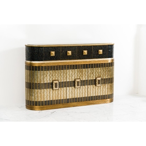 Moderno Vintage Aparador PVD Lacado Metal Sala de Estar Soporte Unidad Caja Villa Armario Hogar Bar Restaurante Cajón Gabinete de Almacenamiento - Product Image 2