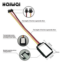 Miroir de maquillage LED pour salle de bain d'hôtel, interrupteur tactile à intensité variable 5A 60W, interrupteur tactile pour miroir LED avec fonction anti-buée