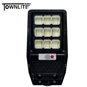 Tout-en-un 100w 200w intégré solaire led lampadaire mouvement télécommande pour route campagne jardin lumière - Product Image 2
