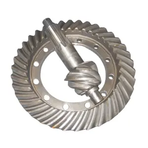 High Quality Crown Wheel And Pinion Bevel Gear 10 SPLINE For DongFeng EQ1061 6*37 7*38 8*39