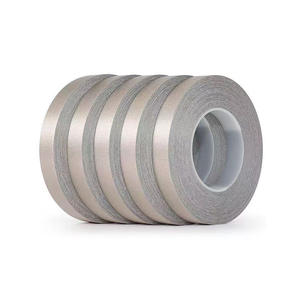 <span class=keywords><strong>Ruban</strong></span> <span class=keywords><strong>adhésif</strong></span> simple <span class=keywords><strong>face</strong></span> gris en tissu conducteur en feuille d'aluminium <span class=keywords><strong>ruban</strong></span> <span class=keywords><strong>adhésif</strong></span> sensible à la pression <span class=keywords><strong>ruban</strong></span> en tissu conducteur uni - Product Image 4