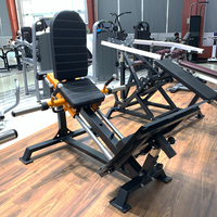 Appareil de musculation professionnel à charge libre pour presse à jambes debout, hack squat et soulevé de mollets, capacité 1,6T