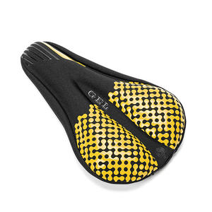 Bicycle Saddle Cover Gel <b>Padding</b> Mountain Bike Seat <b>Cushion</b> Comfortable Cycling Accessory Unisex Adult Black - Product Image 3