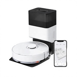 Aspirateur robot SR&T Q7 Max+ blanc en plastique, contrôlé par application, appareil de nettoyage domestique intelligent - Product Image 2