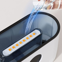Diffuseur d'huile de flamme 3d ultrasonique Portable de 200ml, humidificateur de flamme colorée, diffuseur d'arôme d'huile essentielle