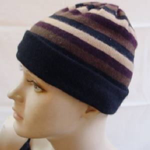 Precio al por mayor 100% sombrero de punto de Cachemira para mujer invierno cálido estilo de imagen tela común accesorios de bordado a mano - Product Image 2