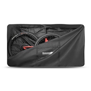 Sac de <span class=keywords><strong>transport</strong></span> en polyester durable Rhinowalk pour vélos de montagne et de route de 27,5 à 29 pouces, sac de rangement BMX pour les voyages à vélo - Product Image 1