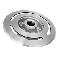 Certifié CE 304 acier inoxydable 18W DC24V blanc/rvb DMX512 IP68 étanche Dmx pompe de fontaine avec lumière LED