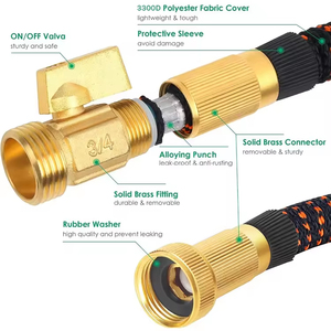 Hot Product Easy-to-Use 25-200ft Expandable Metal Water with High Retention Retractable Magic - Product Image 4