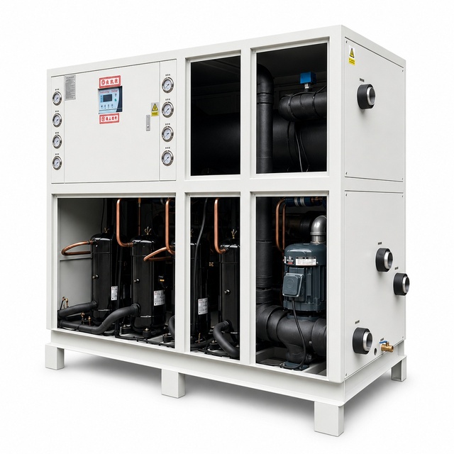 R22 / R410A R407c R134A Data Center Cooling Water Cooled Packaged Scroll Chiller