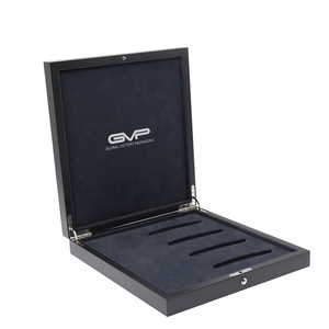 Custom Made Matte Finish Lacquer Luxury Wood Knife gift packaging Boxes wooden knife box