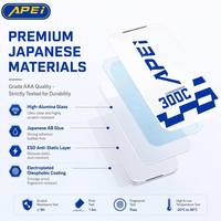 Protector de Pantalla de Vidrio Templado 9H 3D, Cobertura Total, Transparente, Sin Bordes, Pegamento Grueso, Sin Borde Blanco, para 17 18 Pro