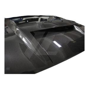 Capot moteur avant en fibre de carbone de style 003 avec boulons pour Mustang 2018-2023, fixation par boulons - Product Image 3