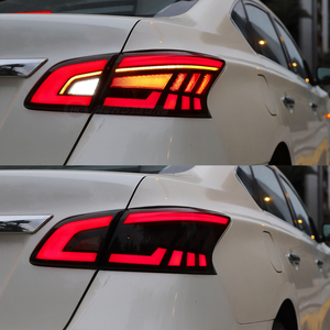 HCMOTIONZ Feux arrière à LED pour Nissan Sentra 2012-2019 B17 Pulsar Sylphy avec lentille rouge <span class=keywords><strong>Smole</strong></span> Color Car Rear Lamps Assembly - Product Image 6