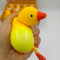 Best-seller transfrontalier : Jouet anti-stress en caoutchouc en forme de canard, idéal pour les marchés nocturnes et les stands de rue, vente en gros, incontournable