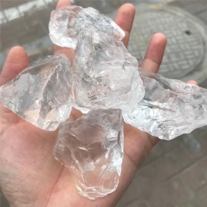 Chất Lượng Cao Tự Nhiên Thô Trắng Rõ Ràng Thạch Anh Tumbled Đá Nguyên Tinh Thể Để Chữa Bệnh - Product Image 6