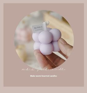 เทียนหอมกลิ่นหวานแบบก้อนลูกบาศก์ขนาดเล็ก ทำจากขี้ผึ้งถั่วเหลือง กลิ่นหอมสร้างสรรค์ เหมาะสำหรับเป็นของขวัญ รับผลิตตามสั่งขายส่ง - Product Image 4